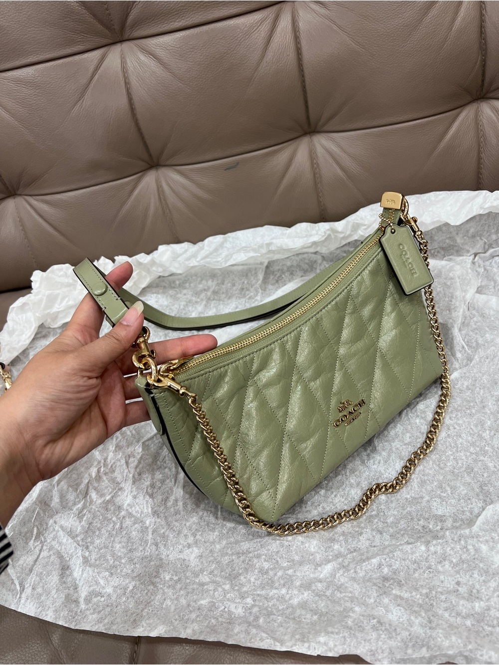 NWT Coach Caitlin Shoulder Bag - Picture 5 of 15